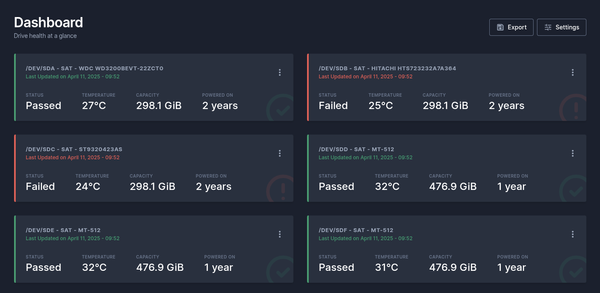 S.M.A.R.T. GUI